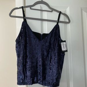 Allen Schwartz sequined tank
